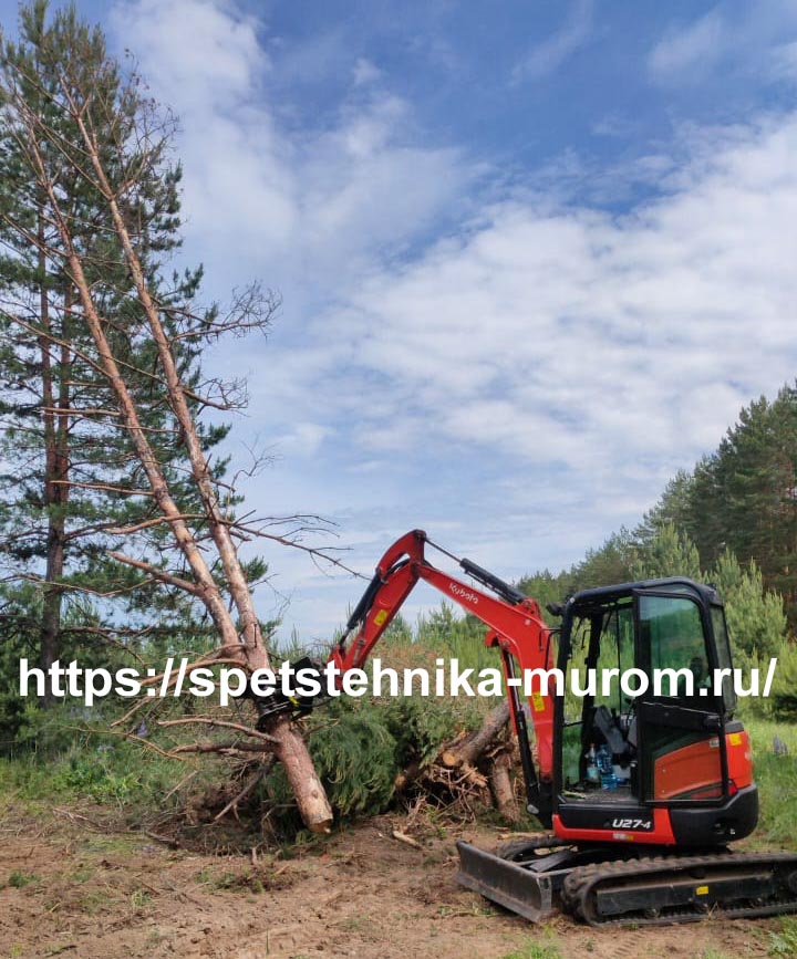 Аренда экскаватора Муром