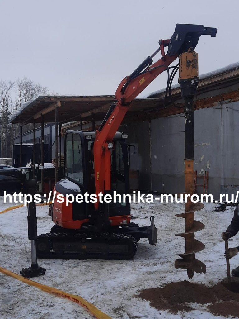 Аренда экскаватора Муром