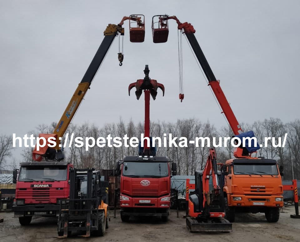 Аренда спецтехники Муром
